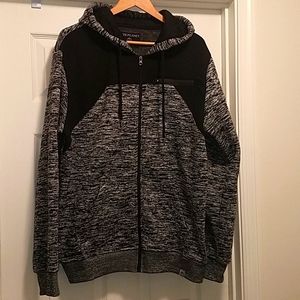 Free planet mens hooded jacket /like new